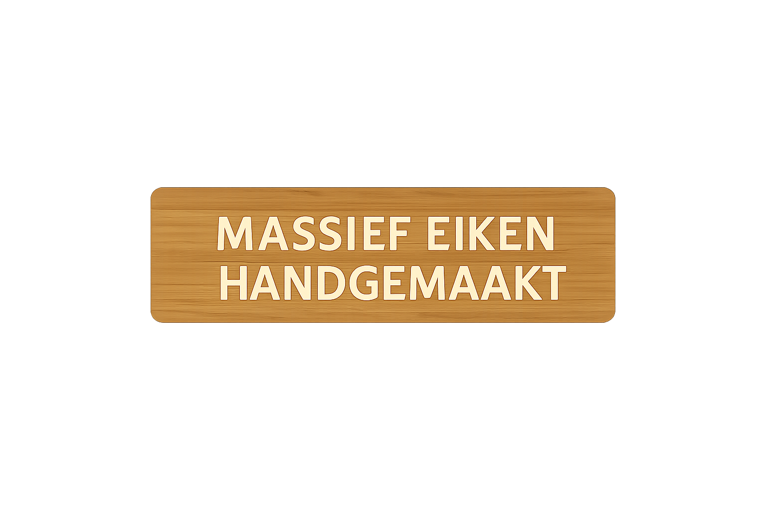 Sophia Toilet Wastafel Massief Eiken (Betaalbaar Maatwerk)