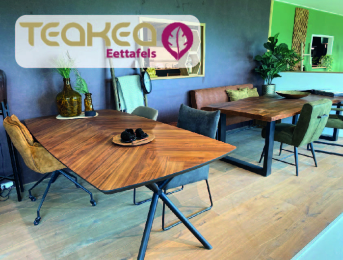 Thumbnailtafelsteakea - Teakea Welke eettafel van Teakea kies jij?