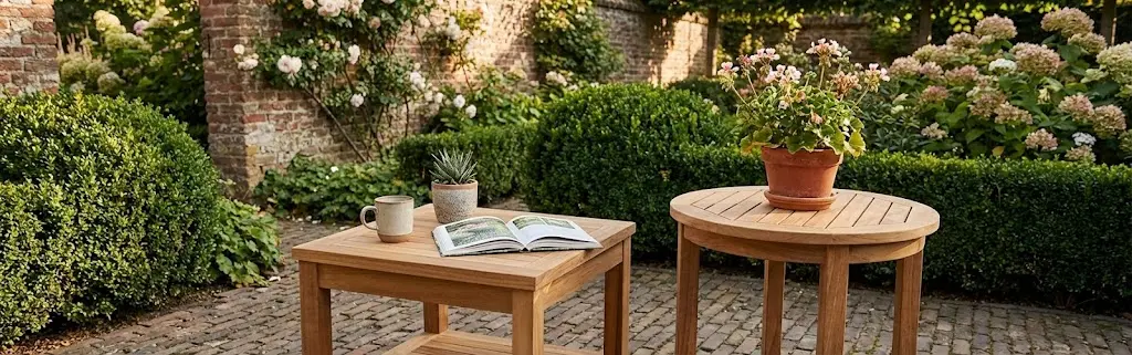 Bijzettafel Tuin - Teakea