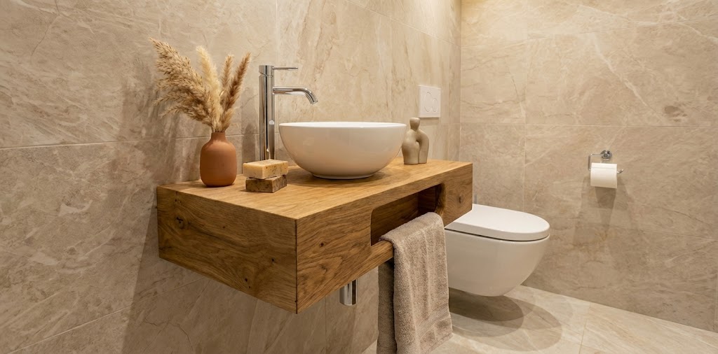 Massief Eiken & Teak Toiletmeubels (Fonteinsets) - Teakea Massief Eiken & Teak Toiletmeubels (Fonteinsets) - Teakea