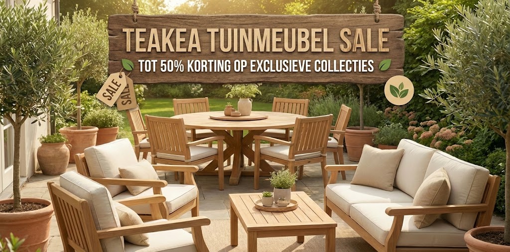 Tuinmeubel Sales - Teakea Tuinmeubel Sales - Teakea