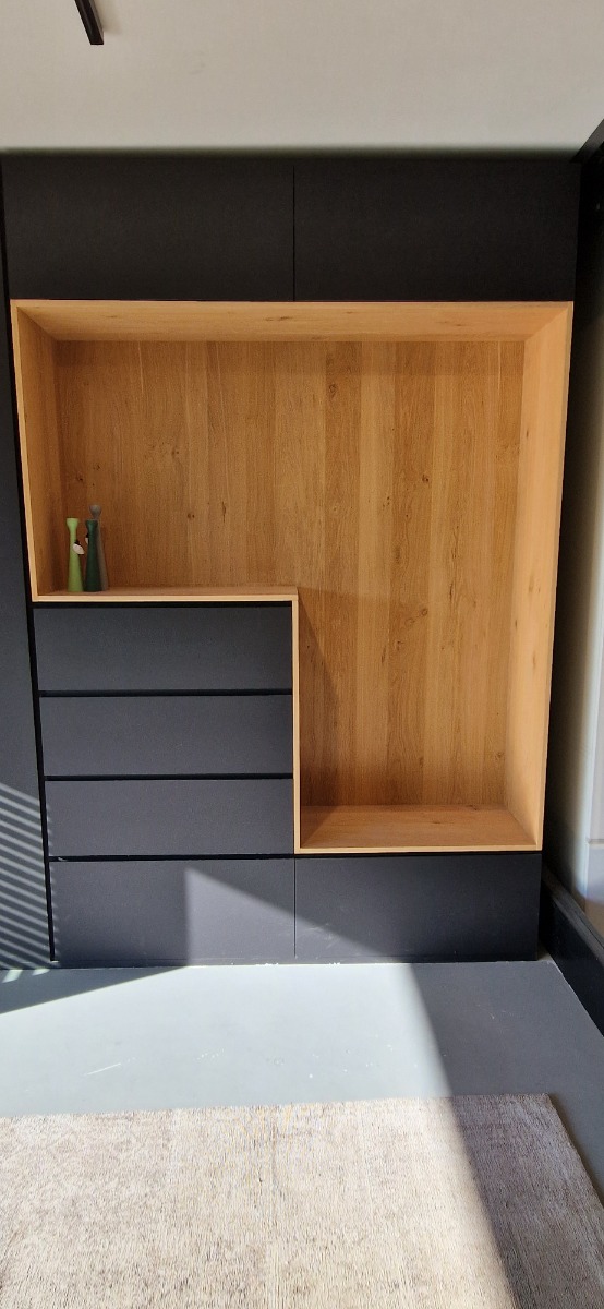 Pensile Nero | Wandkast Maatwerk Woonstudio de Geus - Pensile - view 4