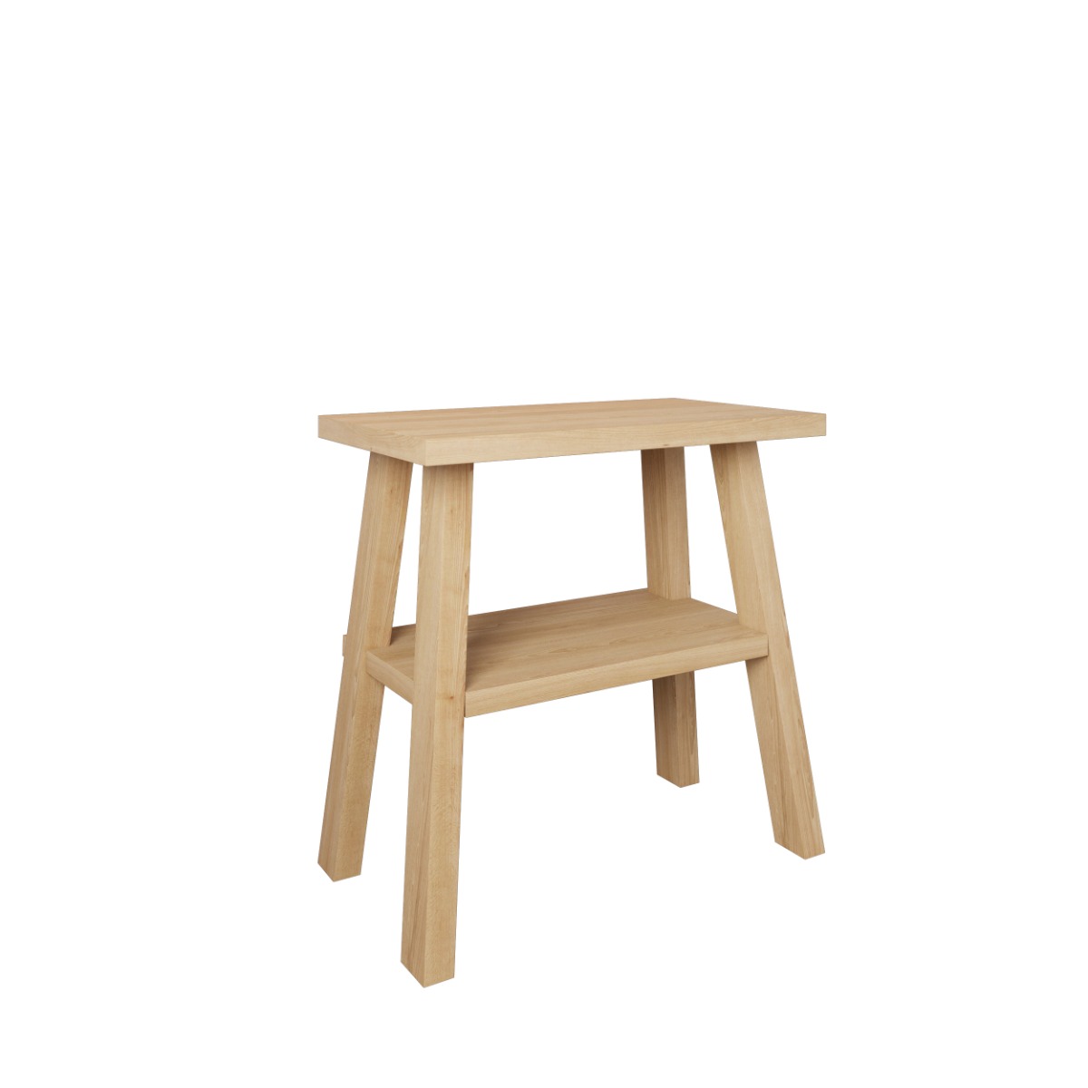 Ontdek de handgemaakte Suplex: een staand eiken badmeubel van topkwaliteit. Duurzaam massief hout, beschermende coating en volledig op maat leverbaar. - alternate view