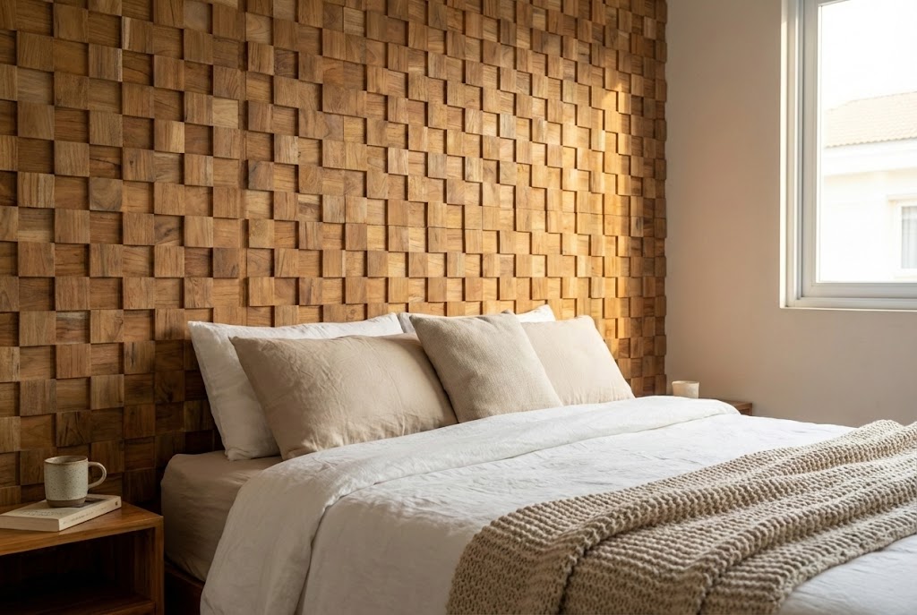 Block Naturel Teak wandpaneel 3 d  - alternate view