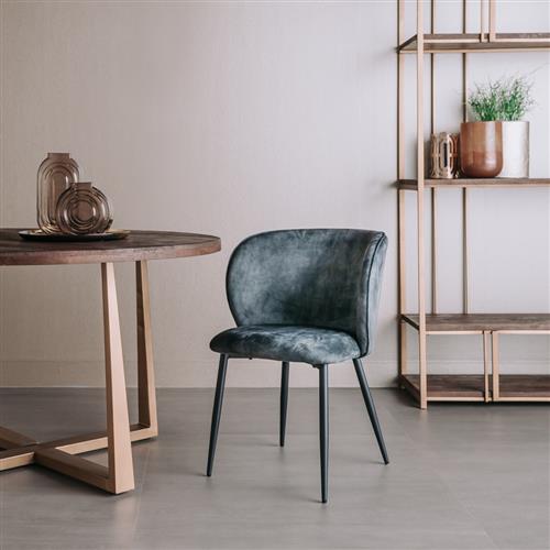 Perano Stoel - Fabric Adore 17 Dark Green - alternate view