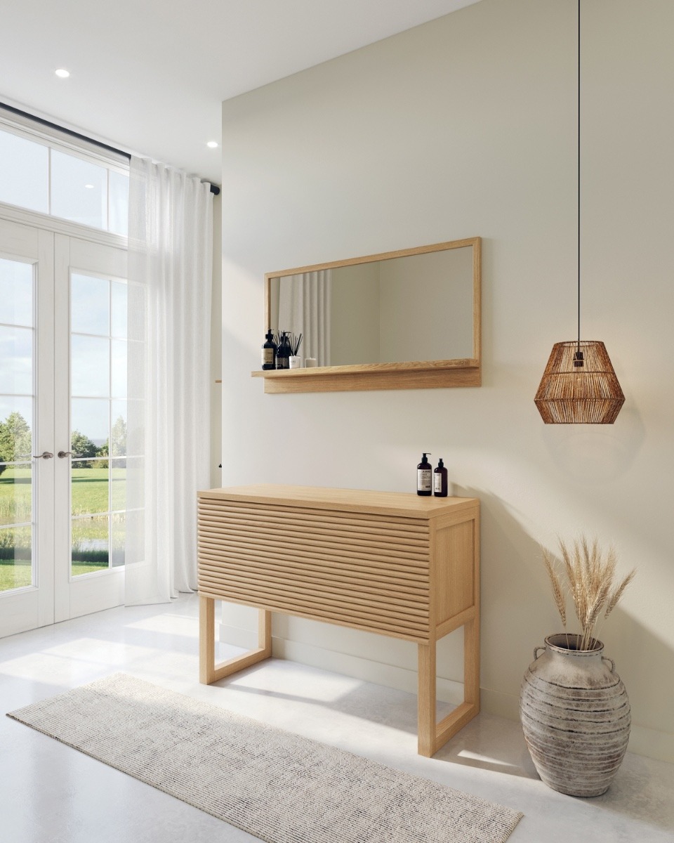 Badkamermeubel Luca | Horizontale Stokken Front - view 4