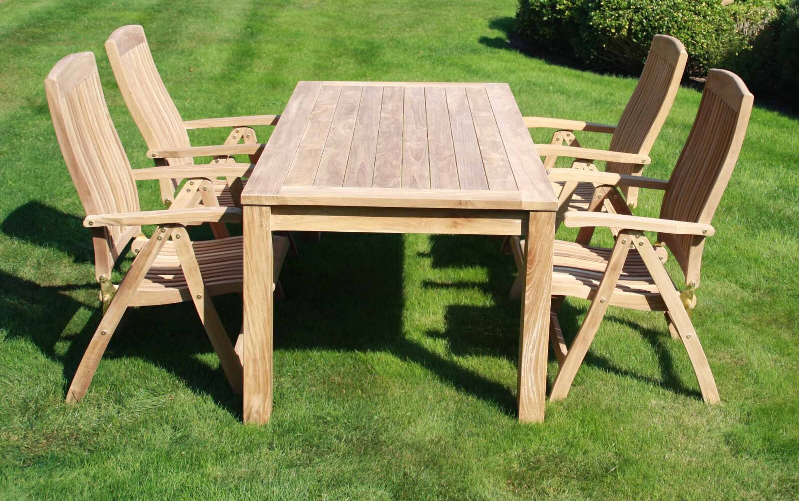 Teak Tuintafel | 200x95x76 - tuintafel200x90 - alternate view