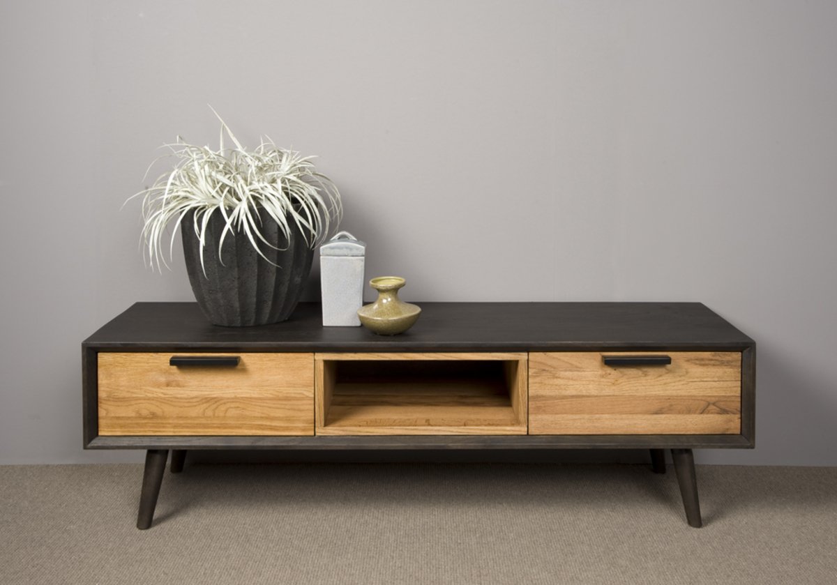 Bresso TV Meubel | 2 Laden |  152x45x45 - TowerLiving-BM0272 - alternate view
