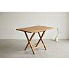 Teak Klaptafel 120×70 cm – 4-Persoons Tuintafel Inklapbaar – Volledig Gemonteerd – FSC® Massief Teakhout Teak Klaptafel 120×70 cm – 4-Persoons Tuintafel Inklapbaar – Volledig Gemonteerd – FSC® Massief Teakhout