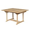 Uitschuifbare Teak Tuintafel Rechthoekig 150–200 × 100 cm – FSC® Teakhout met Parasolgat Uitschuifbare Teak Tuintafel Rechthoekig 150–200 × 100 cm – FSC® Teakhout met Parasolgat