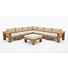 Teakea Bromo Lounge – Robuuste Modulaire Teak Hoekbank – All-Weather Dryfoam Teakea Bromo Lounge – Robuuste Modulaire Teak Hoekbank – All-Weather Dryfoam