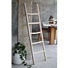 houten decoladder 175 x 50 x 5 | Decoratieladder White Teakea