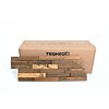Rustic Natural Teak Wandpanelen – 10 stuks | 3D Houtstrips Rustic Natural Teak Wandpanelen – 10 stuks | 3D Houtstrips