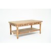 Klassieke teakhouten salontafel 100x50x45