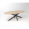 Elipse Eiken eettafel 220x110 met Spinpoot onderstel