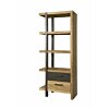 Lucca Boekenkast 77.5x40x190 | Links - TWR-FI0013L