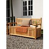 Tuinbank opbergbank teakhout 150 cm driepersoons