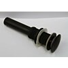 Pop-up Afvoerplug - zonder overloop - Zwart - 1 1/4 Inch - 8416B