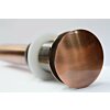 Pop-up Afvoerplug - zonder overloop - Rosé Goud - 1 1/4 Inch - 8416D