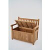 Teak Kissen Bank Windsor | 100 breit | Zwei Personen Garten Lagerung Bank | Durable Teakholz Teak Kissen Bank Windsor | 100 breit | Zwei Personen Garten Lagerung Bank | Durable Teakholz