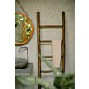 Teakhouten Decoratieladder Compact (150cm) - Rustiek Bruin - FSC Massief Teakhouten Decoratieladder Compact (150cm) - Rustiek Bruin - FSC Massief