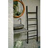 Teakhouten Ladder | Zwart Gecoat Teak | 50x5x150 | Handdoekladder | Decoratieve Ladder 5 Stijlen Teakhouten Ladder | Zwart Gecoat Teak | 50x5x150 | Handdoekladder | Decoratieve Ladder 5 Stijlen