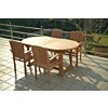 Tuintafel Teak Ovaal | Uitschuifbaar 150<>200x100x75