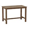 Genua | Teak Bartafel | 160x90x110 | Black Wash - TWR-PF0079