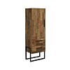 Potenza Cabinet 1 deur Greep rechts | 2 laden | 66x45x190 - TWR-PF0102