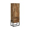 Potenza Cabinet 1 deur Greep Links | 2 laden | 66x45x190 - TWR-PF0103