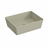 Blinq Couleur opzetwastafel rechthoekig 50x38cm - zand