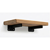Stalen muurbeugels 20 cm diep