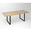 Eiken Boomstam Eettafel | Slab Edged-Fantasy U - Teakea.nl