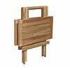 Tuin Teak Bijzettafel Inklapbaar 50x50x45 | Vouwbaar Houten Picknick Tafeltje Tuin Teak Bijzettafel Inklapbaar 50x50x45 | Vouwbaar Houten Picknick Tafeltje