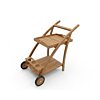 Teakhouten Trolley | Terras Horeca hapjeswagen