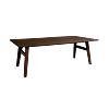 Aura eetkamertafel 200 cm massief acaciahout, modern design, ideaal voor 8-10 personen.