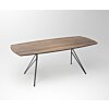 Stijlvolle Notenhouten Eettafel met Vlinderpoot - Duncan