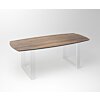 Notenhouten eettafel Duncan | 2-U Fineline Frame White