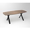 Notenhouten eettafel Duncan | 2-X Exclusive Frame