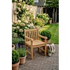 Teakea Windsor Tuinstoel | Vaste Armstoel | Massief FSC Teak