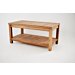 Coffeetable with shelf 1 - Teakea Teak Tuin Salontafel met Onderblad | 100x50x45