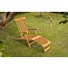 Deckchair without wheels single mood edited 5 - Teakea Deckchair Teakea | Zonder wielen | RVS beslag