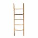Ladder oak look 150 cm - Teakea Teakhouten decoratie ladder | Naturel Eiken-Look| 50x5x150 - Decoratieladder-Eiken-Naturel-150-50-1