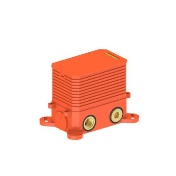 Regn inbouwbox t.b.v. thermostaat met stop/omstel