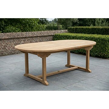 Uitschuifbare Tuintafel | Ovaal | 180 <> 240 <> 280 - ST004