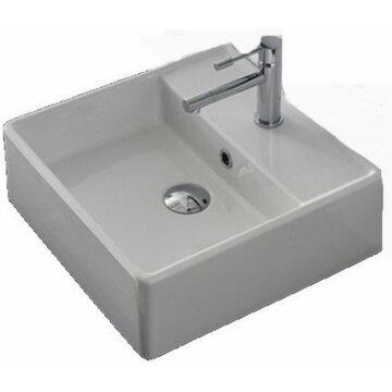 Blinq Ispra Waschtisch 42x41 cm 1 Hahnloch