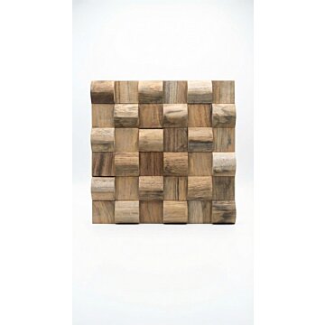Teak plakhout | Stories | 30x30x2 - DEV-WC-PS