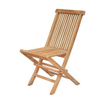 Teak Houten Klapstoel vouwbare tuinstoel Tenerif | 47x38x89