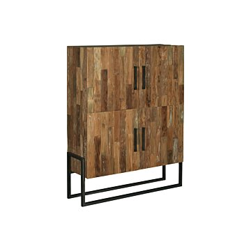 Potenza Cabinet 4 deurs | 131x45x163 - TWR-PF0105