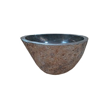 Natuurstenen Waskom Riviersteen 33 x 27 x 16 cm Natuurstenen Waskom Riviersteen 33 x 27 x 16 cm